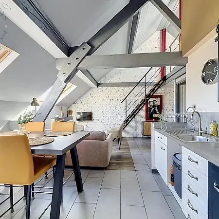 아파트 Le Duplex Caractere - 2 Ch & Centre