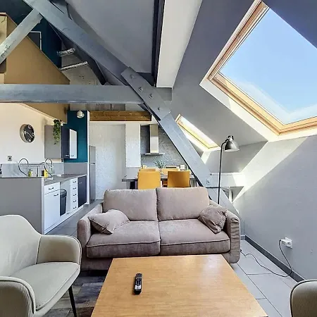 아파트 Le Duplex Caractere - 2 Ch & Centre *